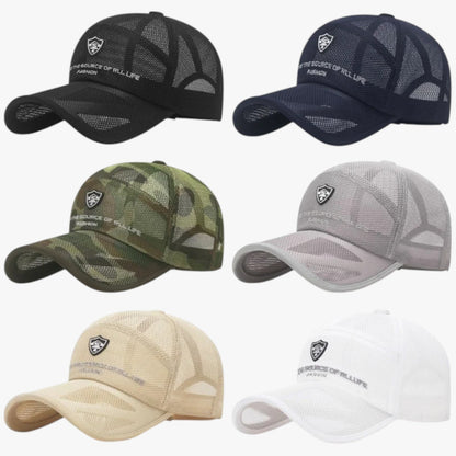 Brady | Atmungsaktive Sommer-Sportcap mit Visier Jungle