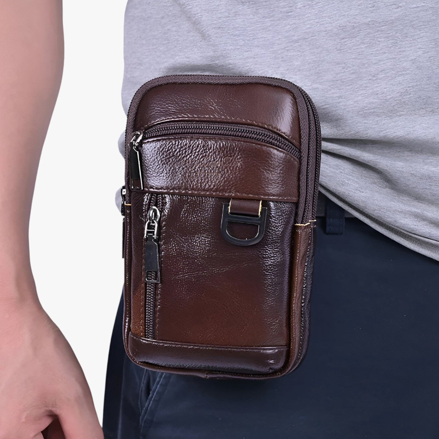 Mathias | Stilvolle Wasserdichte Umhängetasche für Herren Leicht und Praktisch
