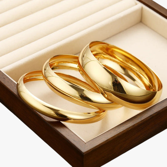 Lauren | Auffälliges Goldarmband-Set für Damen