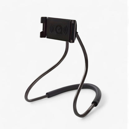 Flexibler Freihand-Handyhalter mit Nackenstütze