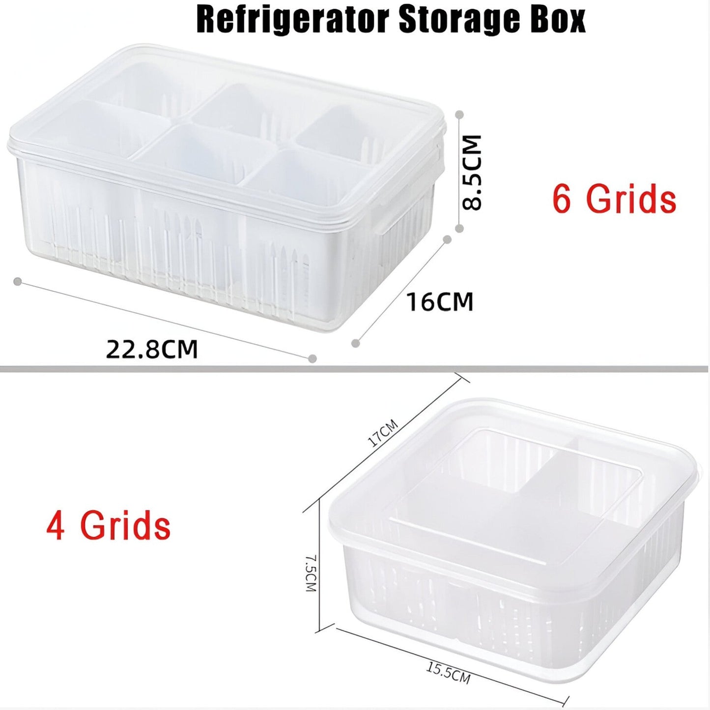 FridgeFlow™ | Transparenter Organizer für Frischwaren