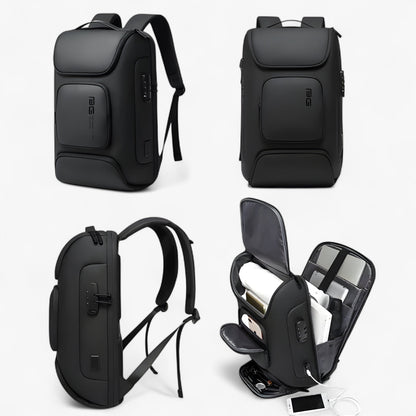 Luca | Wasserdichter Rucksack mit USB-Anschluss