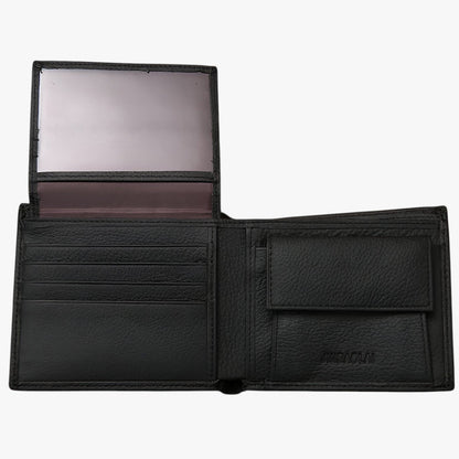 Parker | Retro Geldbörse aus Leder mit Fächern für Karten und Münzen