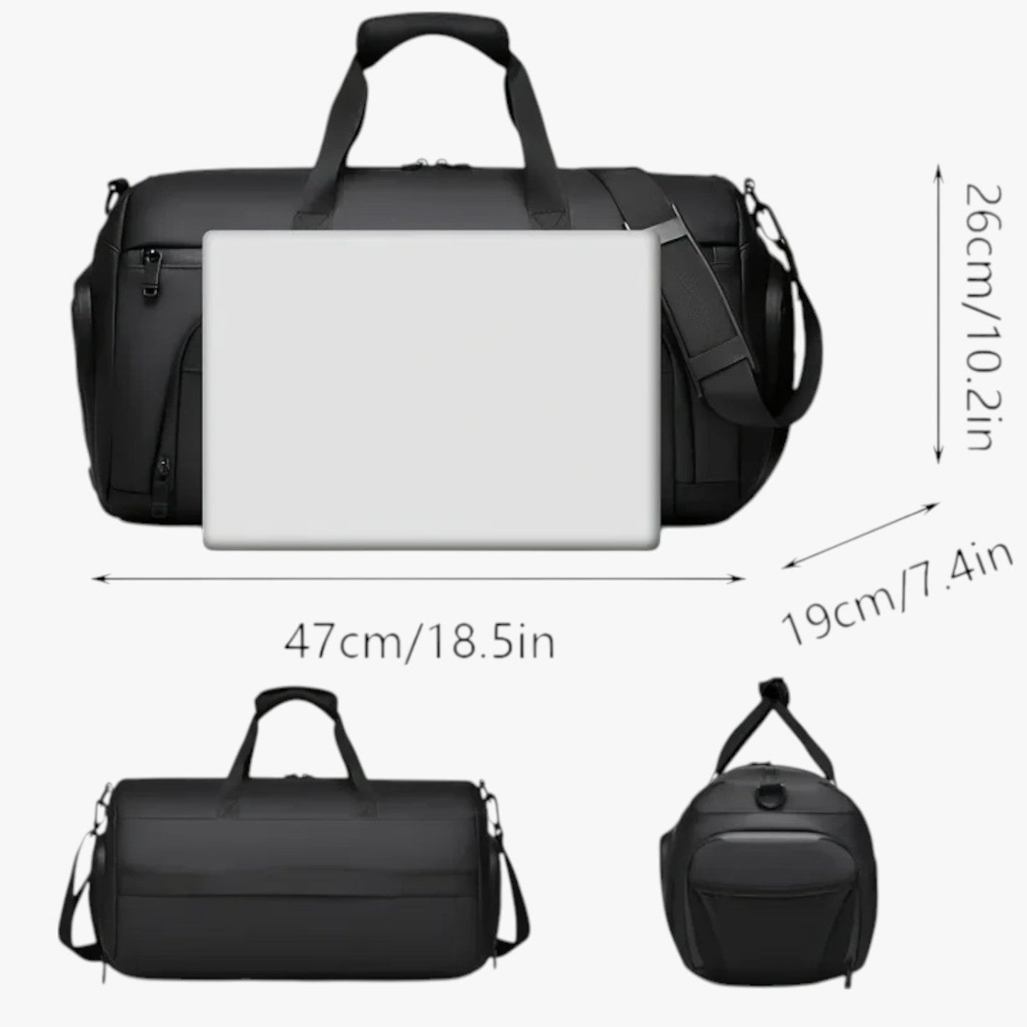 Karson | Große und Vielseitige Sporttasche