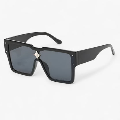 Ivan | Oversized quadratische Sonnenbrille im Vintage-Design