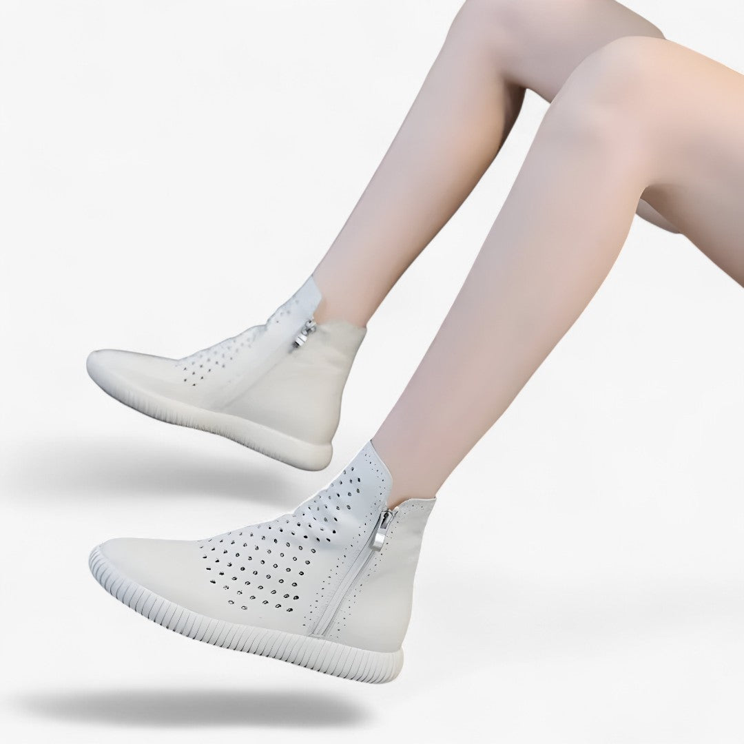 Dalia | Gladiatorenschuhe aus echtem Leder mit schmalem Schnitt im Boho-Stil