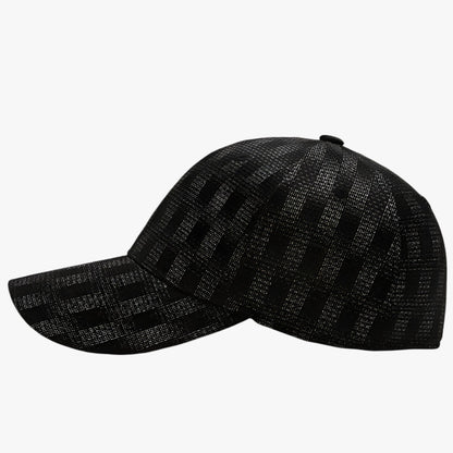 Maverick | Sportliches kariertes Cap mit Gummi