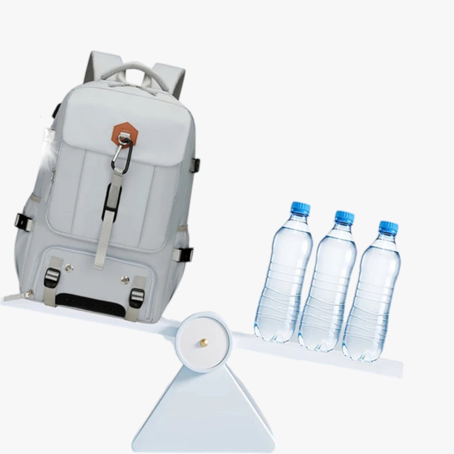 Antonio | Großkapazitärer, wasserdichter und vielseitiger Herrenschultertasche für Reisen und Studium