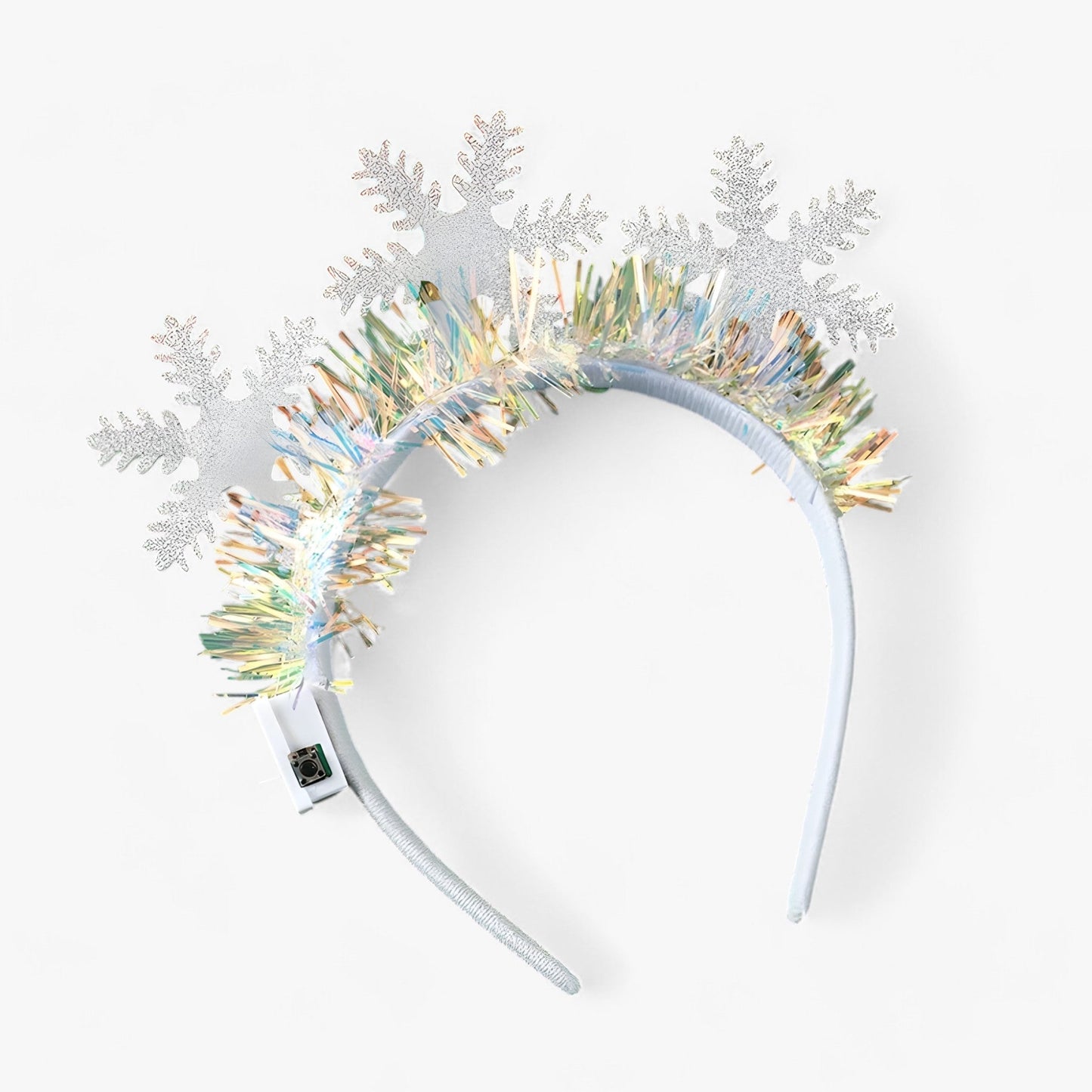 Kerstglanz | Bandeau LED Schneeflocke und Weihnachtsbaum - Festliche Unterhaltung für Geschenke