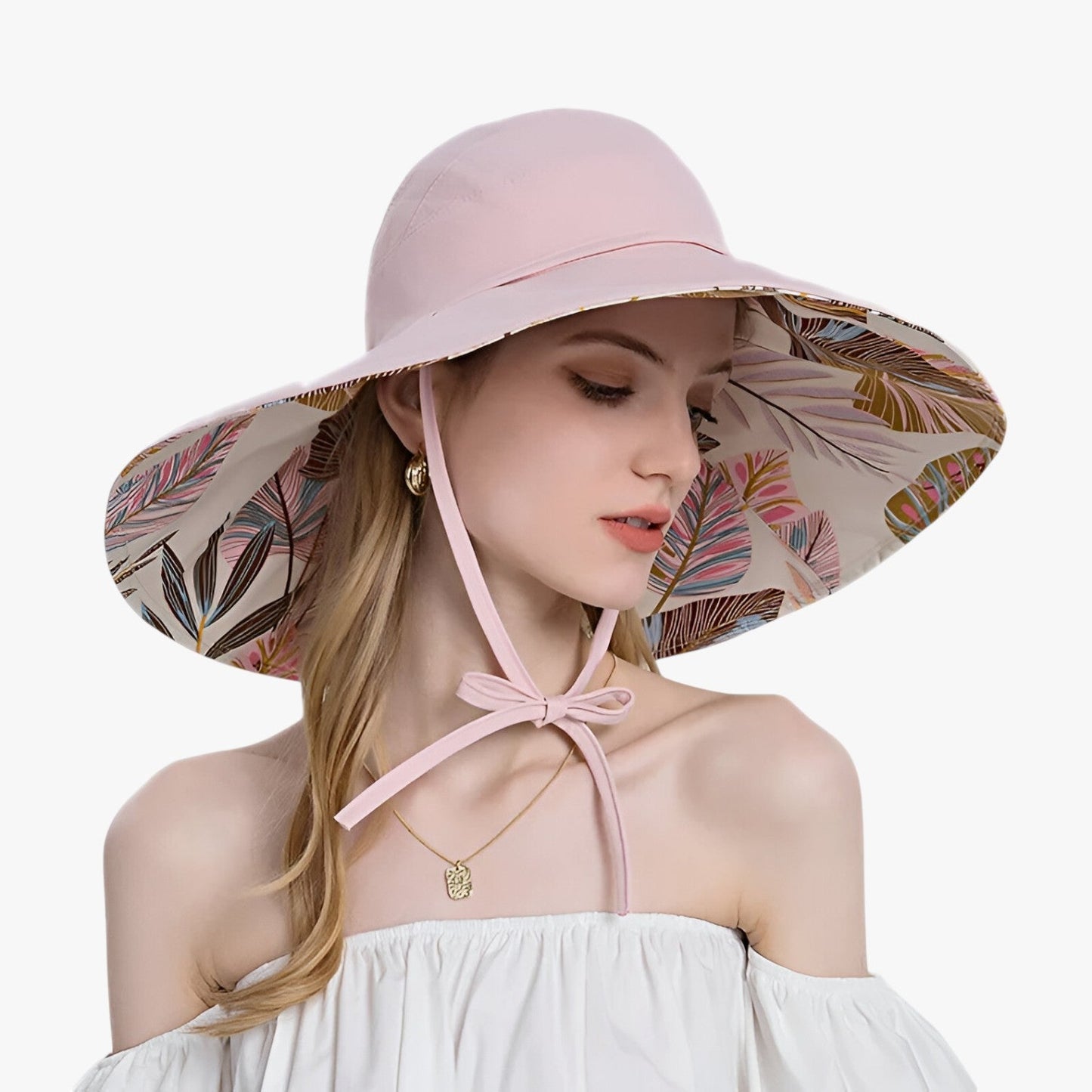 Marjorie | Sommerhut mit breitem Rand – Ultima UV-Schutz im Boho-Look