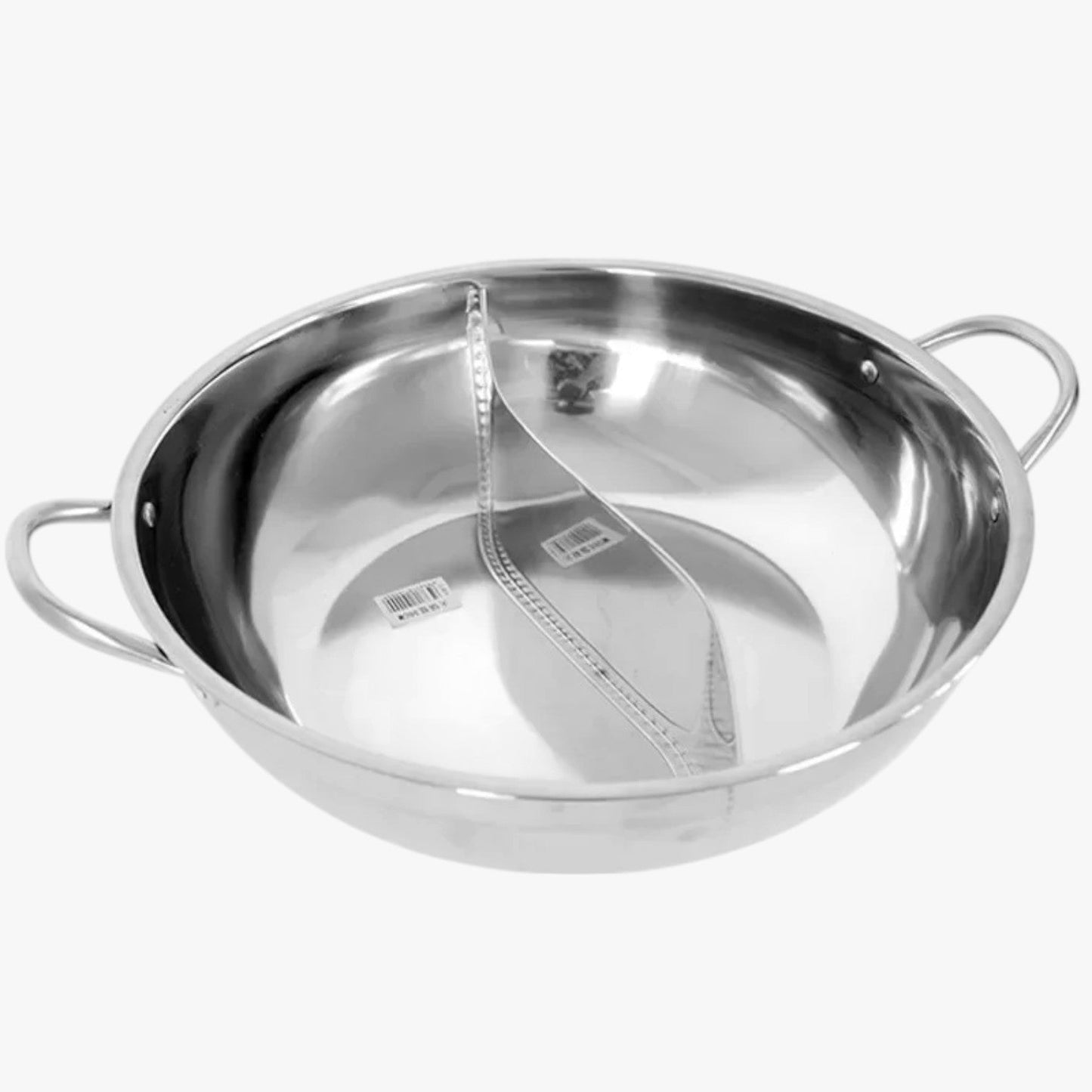 Mallory | 2-in-1 Topf aus Edelstahl 30 cm – Kocht gleichzeitig zwei Gerichte