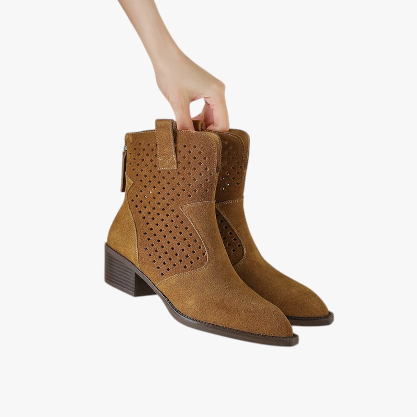 Alison | Damen-Chelsea-Stiefeletten - Bequem, elegant und aus Wildleder