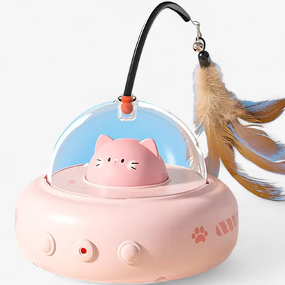 Interaktives Katzenspielzeug mit intelligenter Bewegung