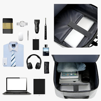 Gavin | Wasserabweisende Herren-Tragetasche mit USB – 15,6" Laptop