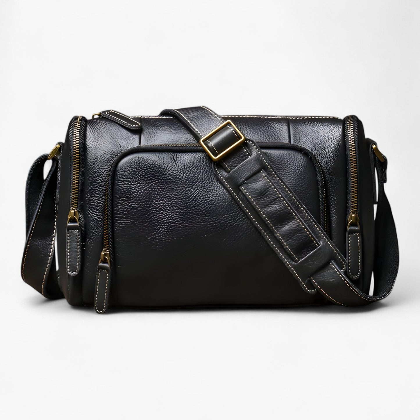Benjamin | Vintage Schultertasche - Elegant und Mehrfach compartmented