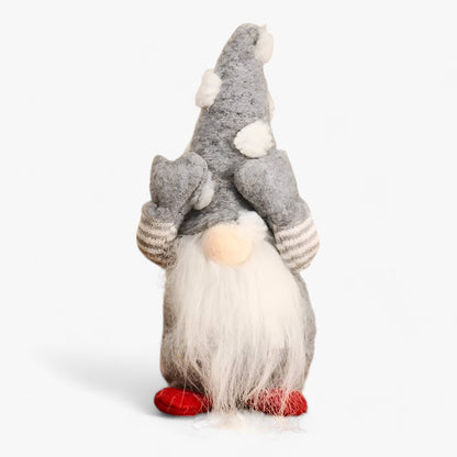 SantaFace | Weihnachtsfigur ohne Gesicht - Fügen Sie Ihren Dekorationen einen geheimn+isvollen Touch hinzu