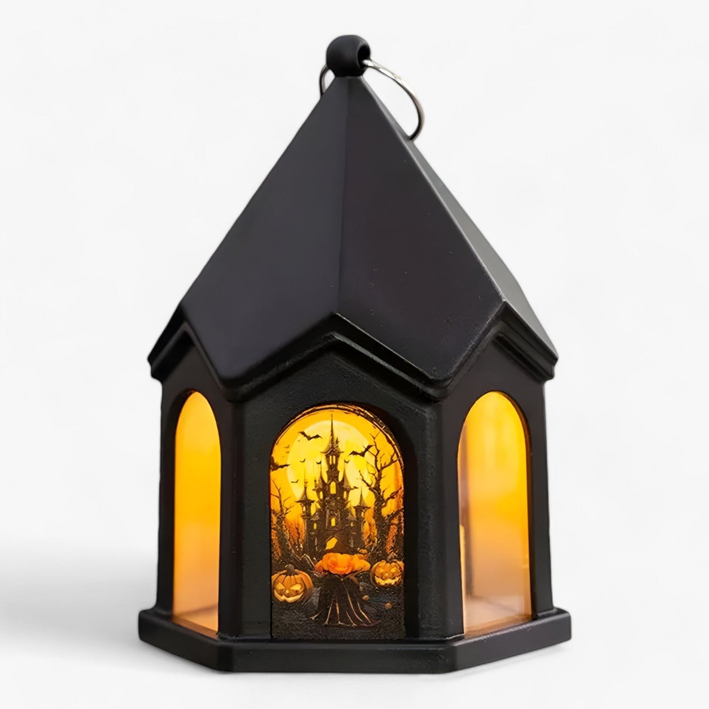 Halloween Kürbis-Laterne - Atmosphärisches Licht für gruselige Dekoration
