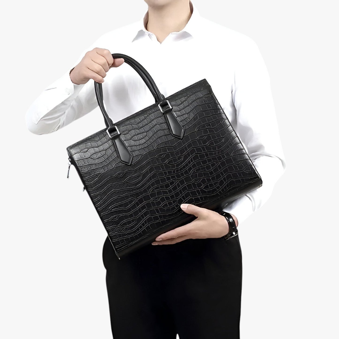 Kobe | Hochkapazitäts-Lederkoffer