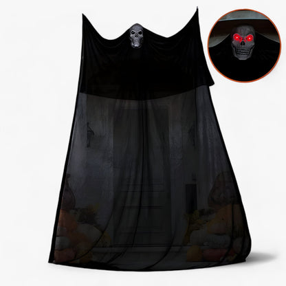 Hängender Totenkopf-Dekor - Perfekt für eine gruselige Halloween-Atmosphäre