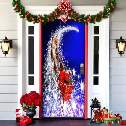 HolidayCheer | Polyester Weihnachts Hintergrundbanner - Schaffen Sie eine Festliche Atmosphäre für Ihre Dekorationen