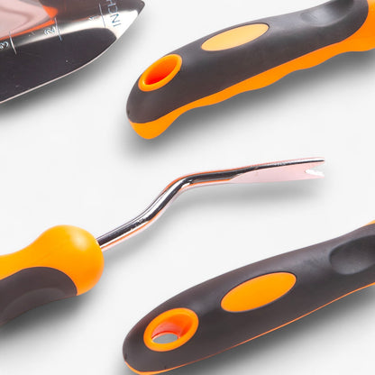 Schweres Gartenwerkzeug-Set mit rutschfestem Griff