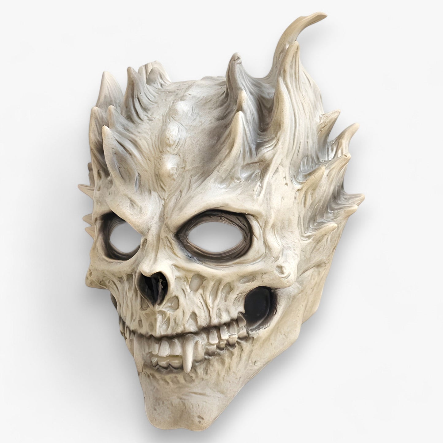 Gruselige Schädelmaske - Realistische Kopfmaske für Halloween