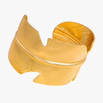 Jade | Boho-Cuff-Armband aus Edelstahl mit verstellbarem Design – Vintage-Stil eManco