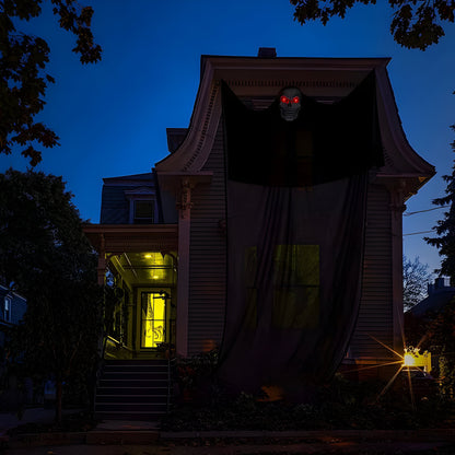 Hängender Totenkopf-Dekor - Perfekt für eine gruselige Halloween-Atmosphäre