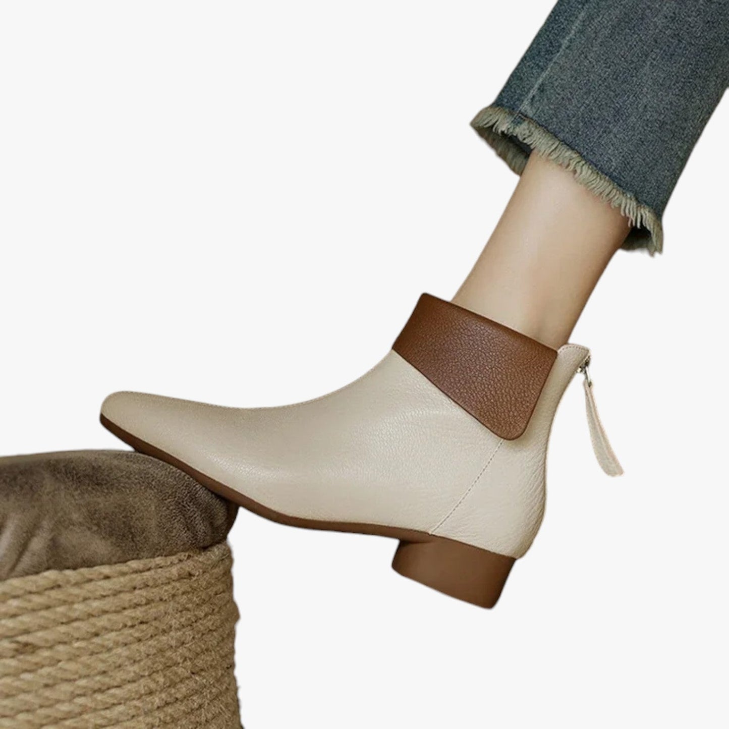Amelia | Retro-Lederstiefel: Komfort und Stil für den Herbst