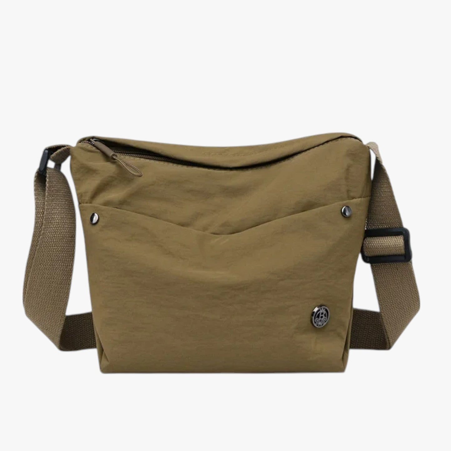 Sara | Damen Umhängetasche aus Wasserfestem Nylon, Großzügig und Modisch