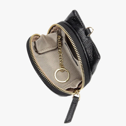 Reign | Elegante Lederportemonnaie mit Reißverschluss, Münz- und Kartenfächern