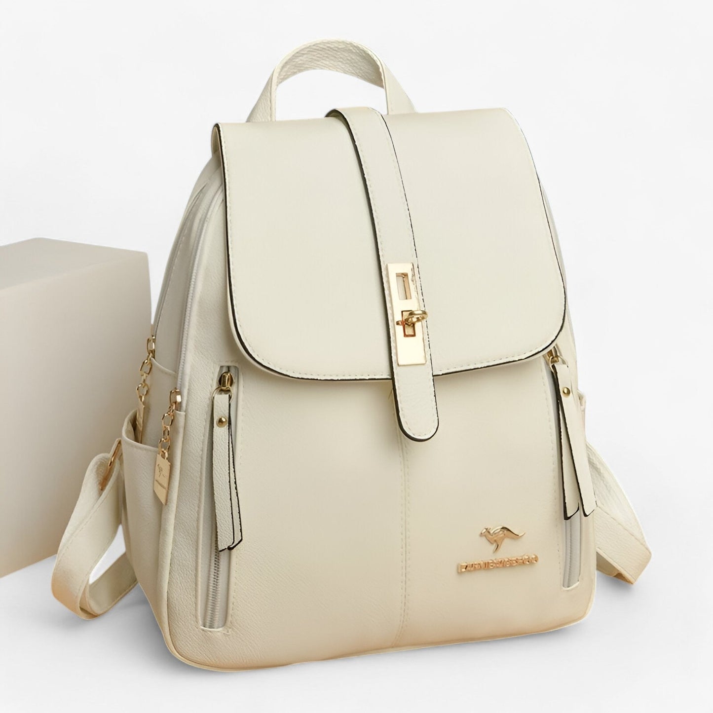 Eleganter Damen Leder Rucksack – Perfekt für Alltag & Reisen