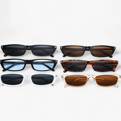 Inigo | Europäisch-Amerikanischer Stil Rechteckige Sonnenbrille