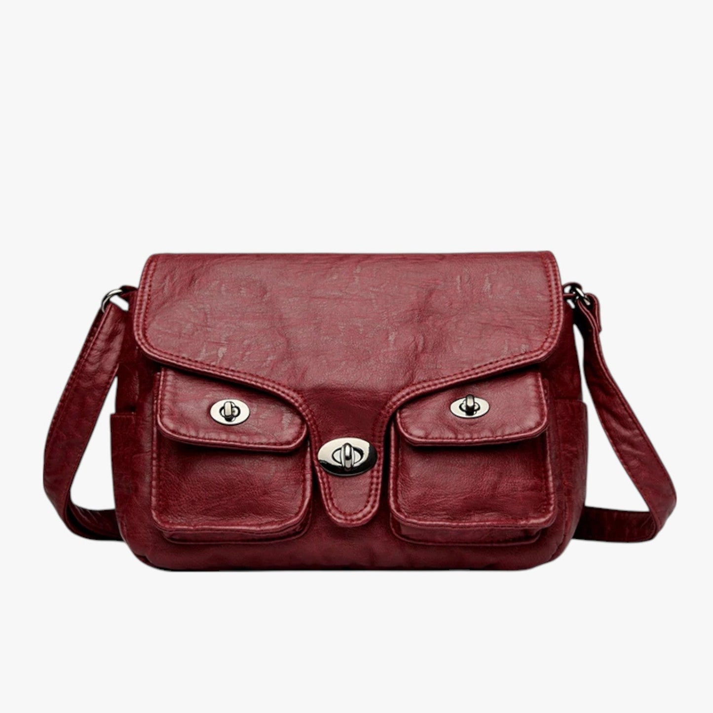 Amara | Elegante Vintage-Shopper aus PU-Leder