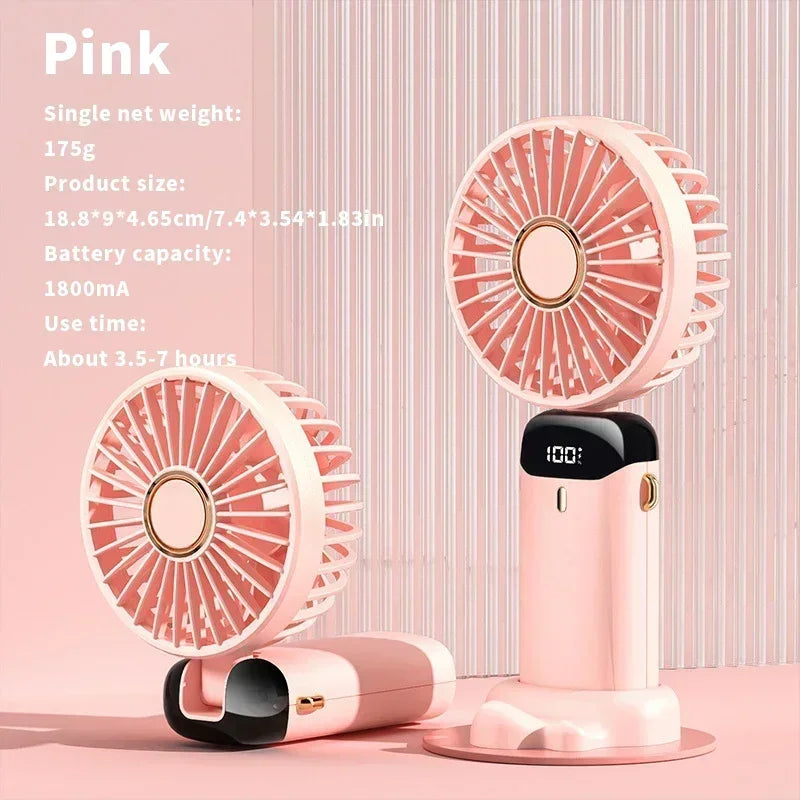 BreezeBright™ | Leistungsstarker Mini-Ventilator