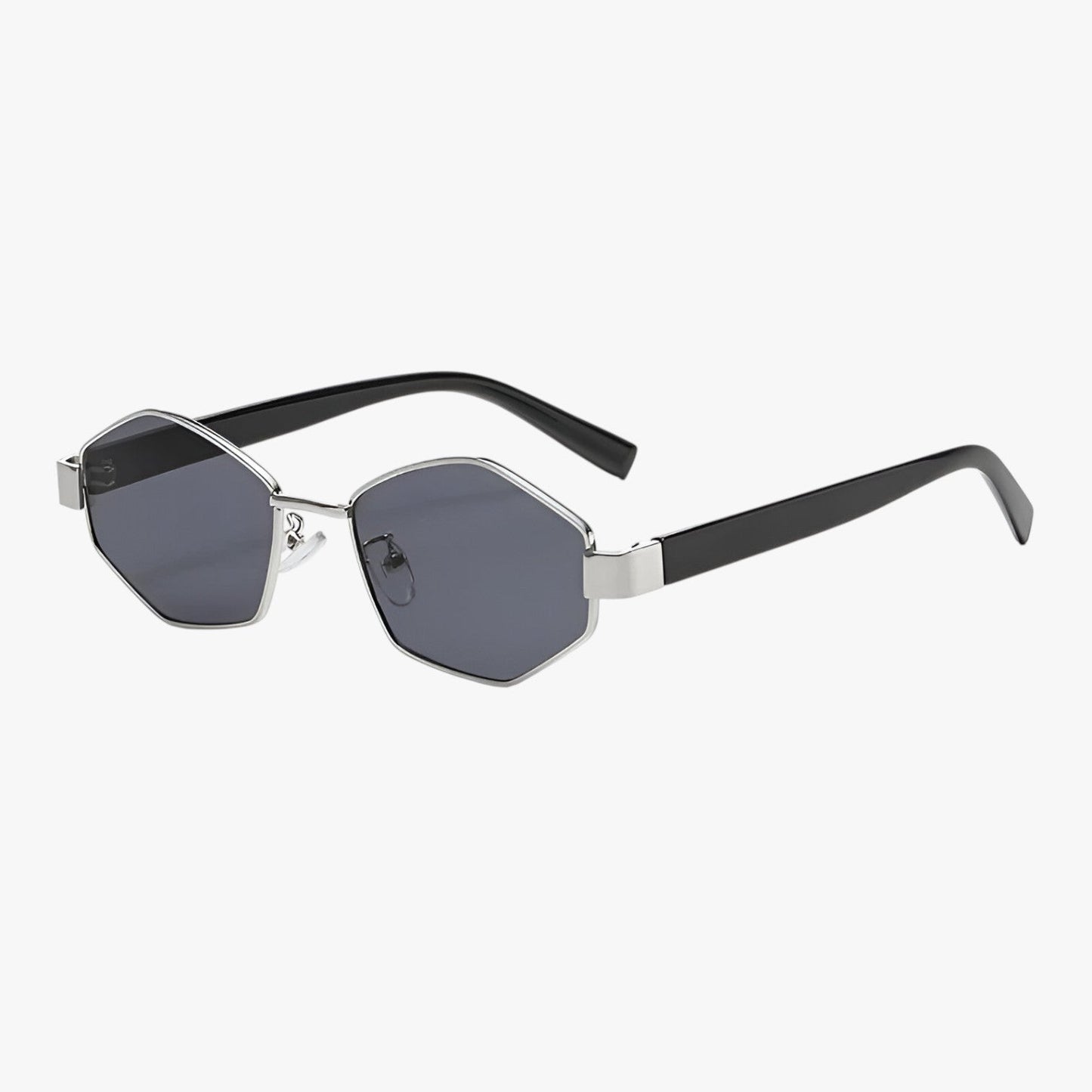David | Polygonale Sonnenbrille UV400 – Unisex-Stil und Schutz für Outdoor-Sport