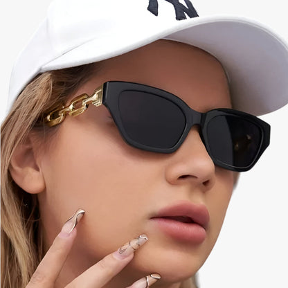 Carly | Vintage Cat-Eye Sonnenbrille – schicker Stil, UV-Schutz