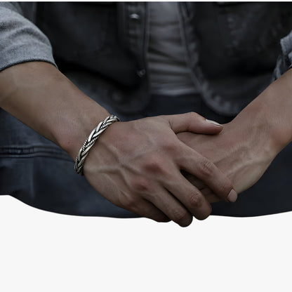 Leandro | Armband aus 925er Sterlingsilber – cool, zeitlos und handgemacht