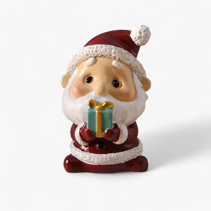 Kerstgeist | Mikro Landschaft Weihnachtsdekorationen - Fügen Sie eine Niedliche Note zu Ihrem Schreibtisch und Auto hinzu