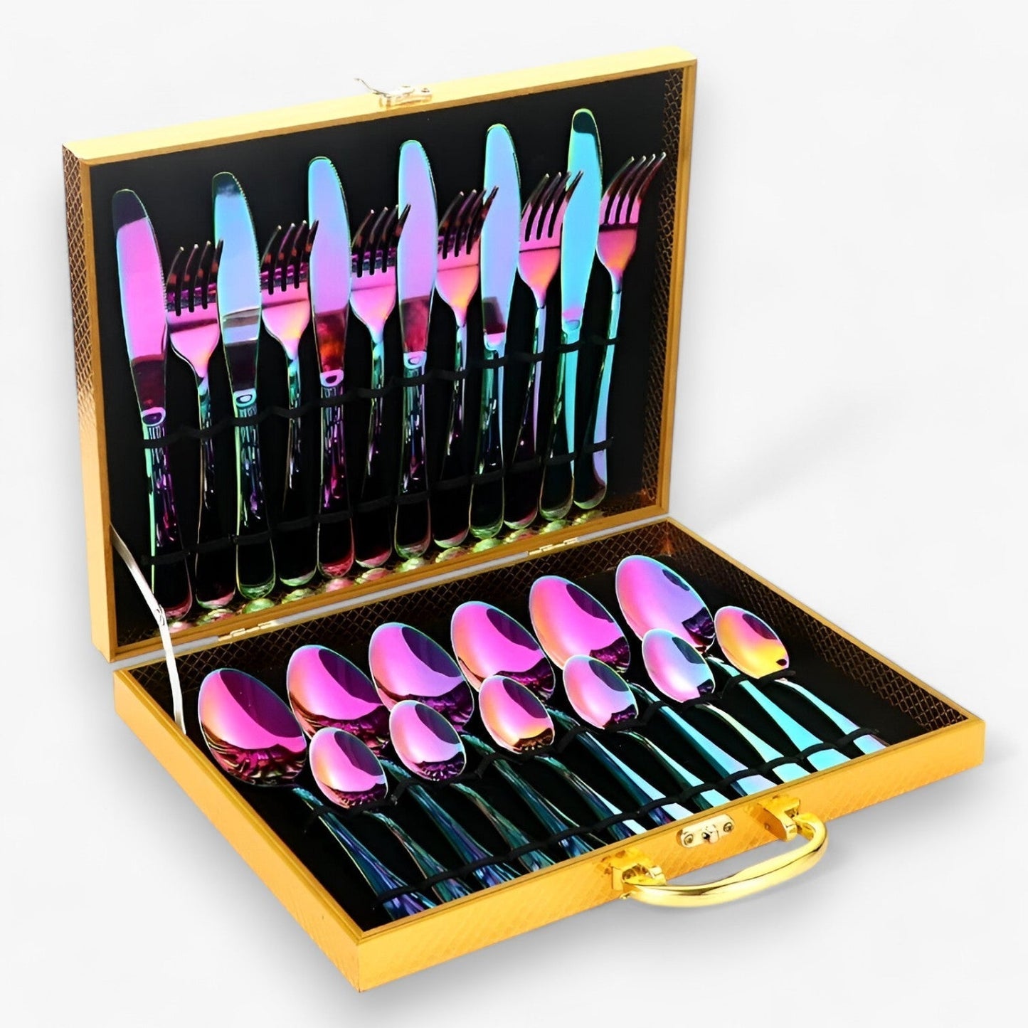 Isabel | 24-teiliges Besteckset – Stilvoll und langlebig Edelstahl Besteck