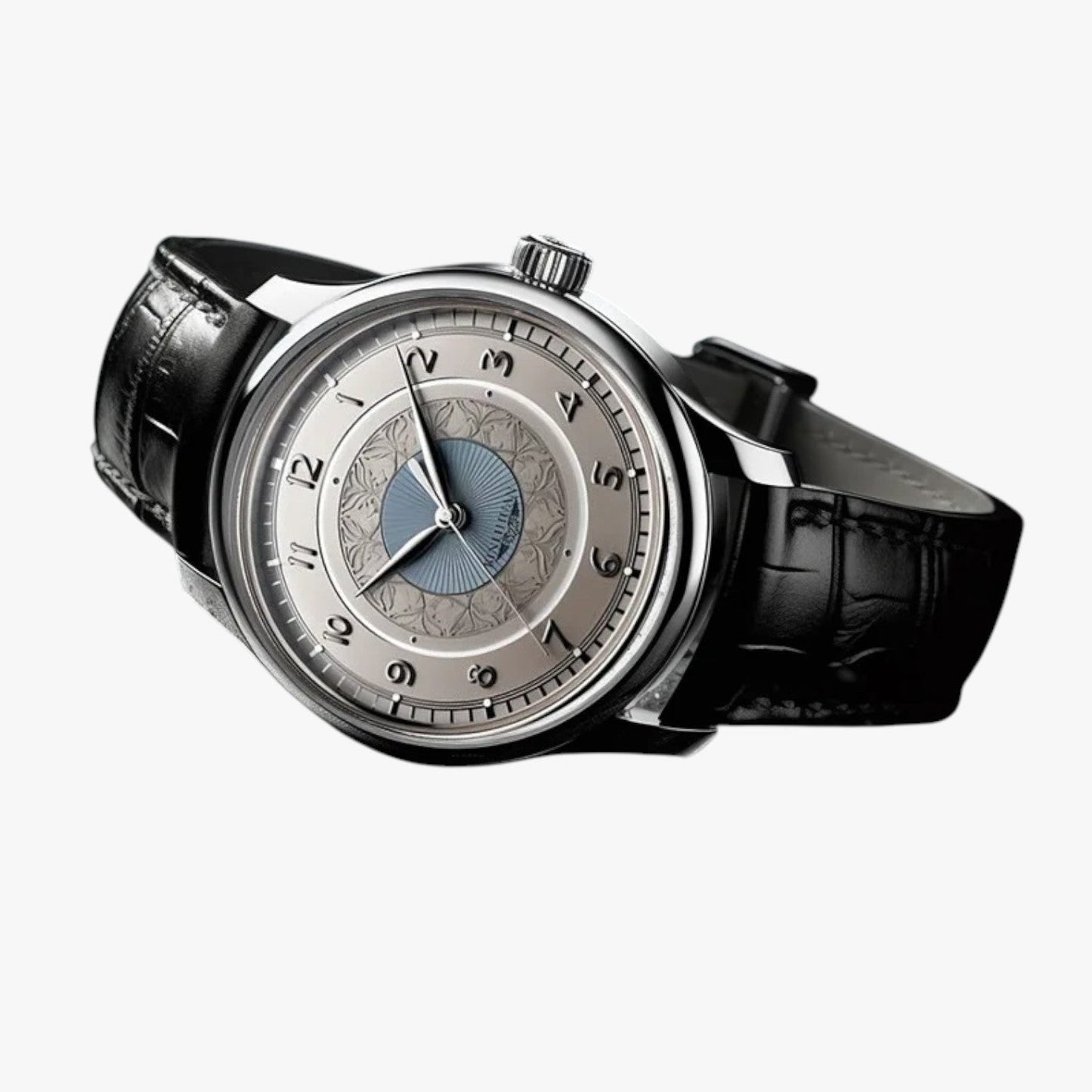 Simon | Herrenarmbanduhr aus Leder im Businessstil wasserdicht