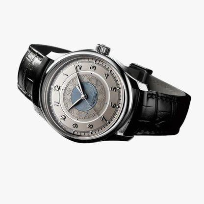 Simon | Herrenarmbanduhr aus Leder im Businessstil wasserdicht