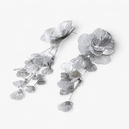Zoë | Vintage-Blumen-Ohrringe – Elegant und Einzigartig