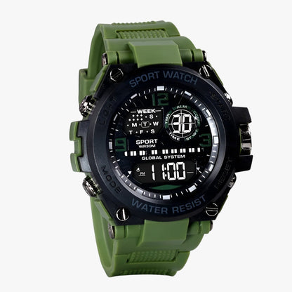 Kevin | Wasserdichtes, stoßfestes Sportarmbanduhr