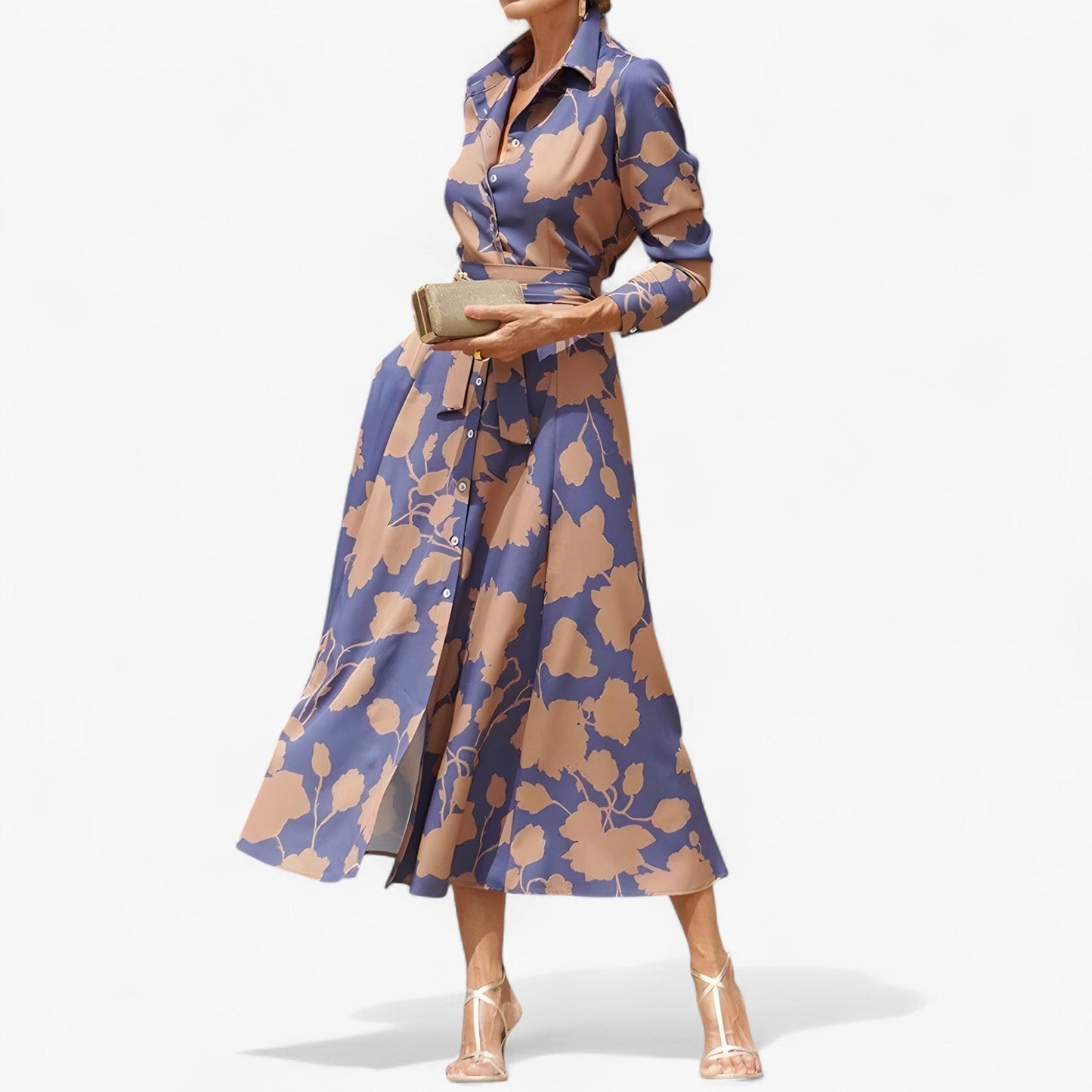 Flora - Klassisches Hemdkleid