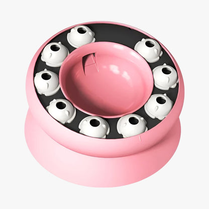 Matthew | Schräg-Puzzle-Schüssel für Katzen langsames und lustiges Füttern