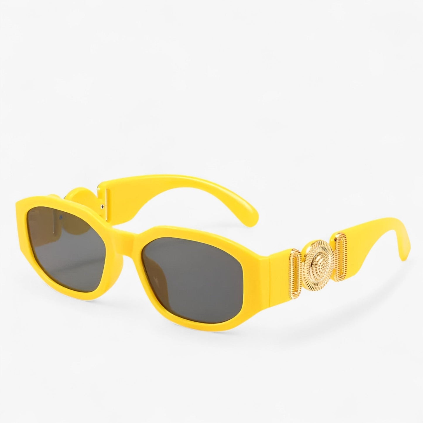 Liam | Kleine rechteckige Sonnenbrille für Reisen und Vintage-Stil