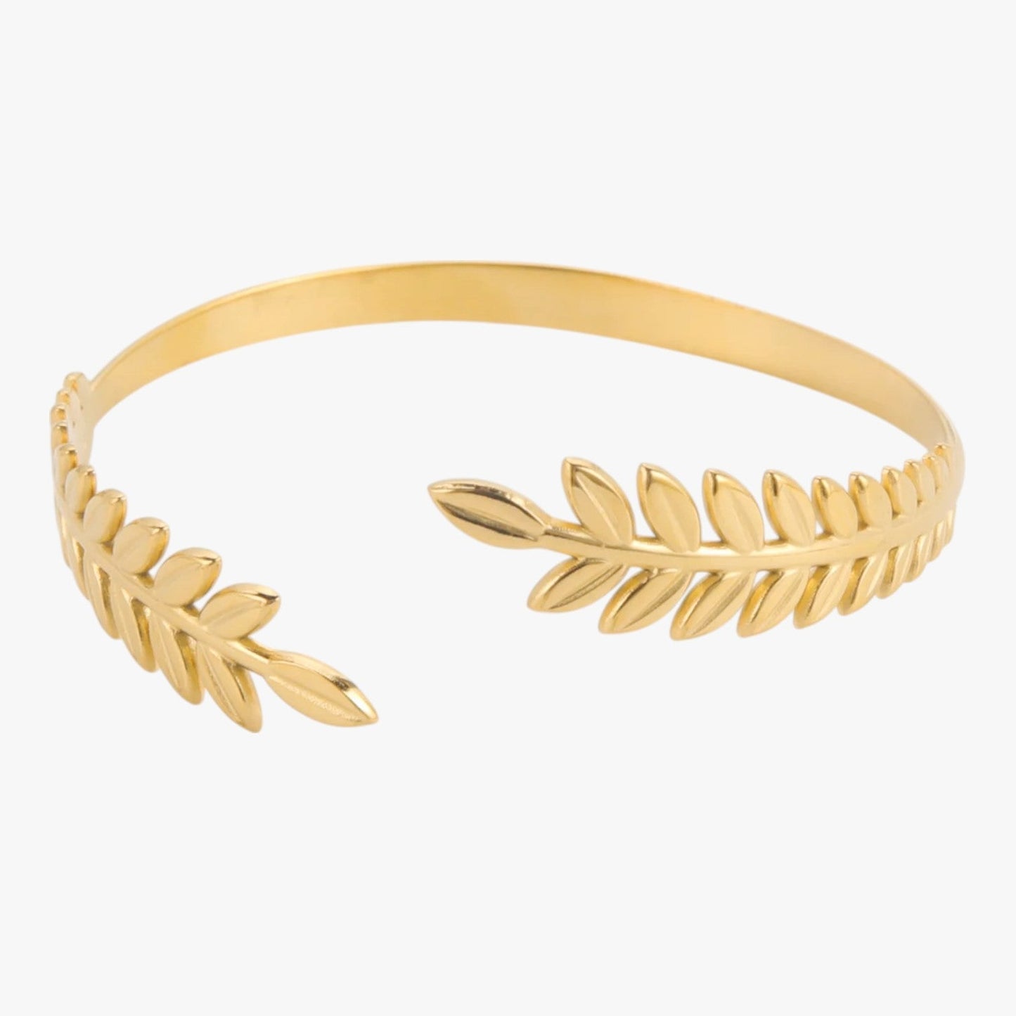 Adele | Goldener Boho-Armband mit Lorbeerblatt – Zeitlose Eleganz, die begeistert