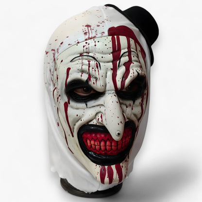 Gruselige Clownmaske - Blutiges Halloween-Accessoire