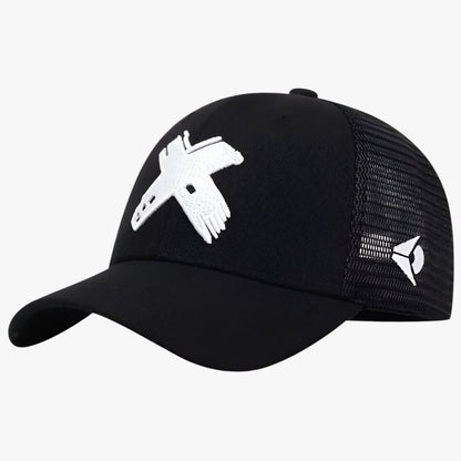 David | Sommerhut mit Netz und Stickerei X